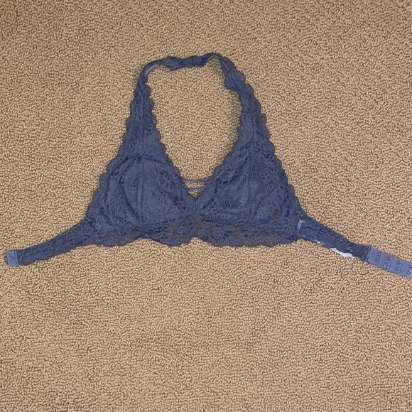 Gilly Hicks by Hollister XS blue bralette good condition, used - Picture 1 of 4